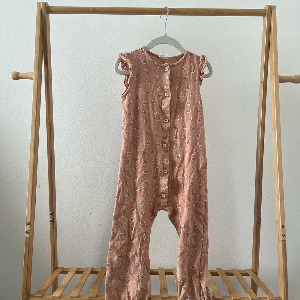 H&M Pink Floral Kids One Piece